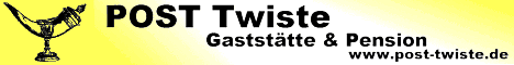 POST Twiste - Pension und Gastst&auml;tte